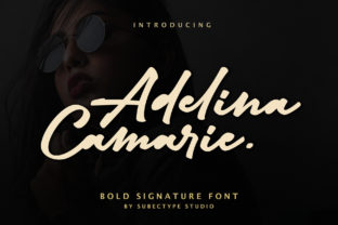 Adelina Camarie: A Script Font for Polished Branding