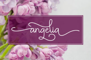 Angelia: A Handwritten Typeface for Editorial Design Impact