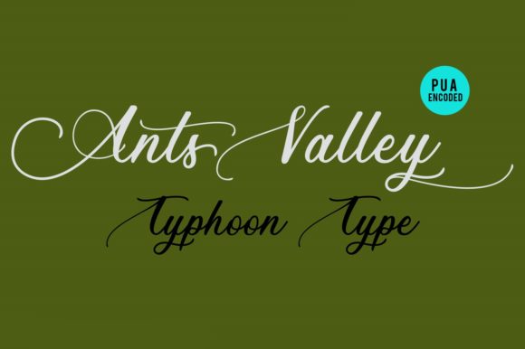 Ants Valley Font Review: A Script Amp Typeface for Campaign Design That Delivers Charm