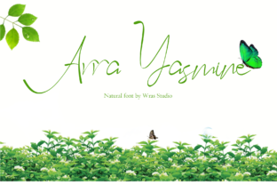 Arra Yasmine: A Handwritten Font with Natural Flow for Crafters