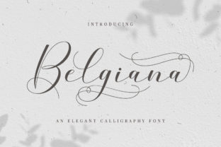 Belgiana: A Modern Script That Gives Your Small Business a Distinctive Voice