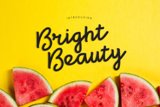 Bright Beauty Script Font: Elevating Campaign Visuals