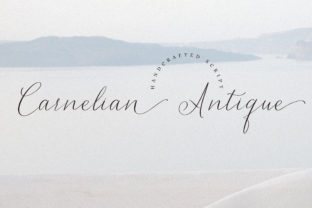 Carnelian Antique: Script Font Elegance for Digital Branding