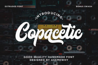 Copacetic Script Font: Authentic Charm for Campaign Design