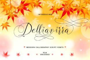 Delliavirra: The Script Font That Brings Marketing Campaigns to Life