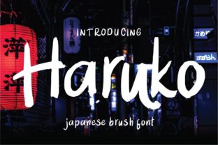 Haruko Font: A Bold Script for Scroll-Stopping Campaigns