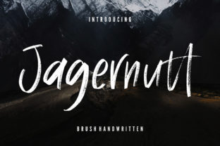 Jagernutt: A Script Typeface That Gives Every Brand a Genuine Edge