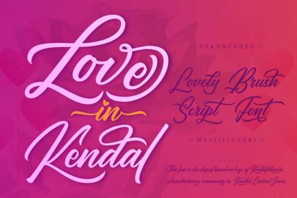 Love in Kendal: A Handwritten Typeface for Charming Web Design