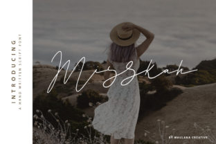 Misskah: A Script Font for Editorial Storytelling