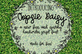 Oopsie Daisy Font Review: A Web Designer’s Take on This Playful Typeface