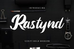 Rastynd Font: Bold Script for Handmade Adventures