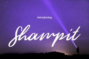 Shampit Script Font: A Marketing Asset for Digital Creators