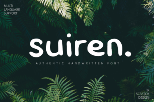 Suiren: A Handwritten Font That Adds Personality to Your Brand