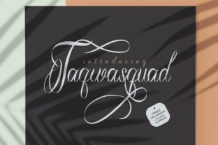 Taqwasquad: A Script Font Built for Campaign Impact