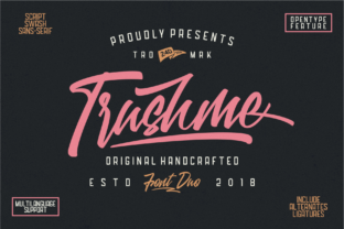 Trushme: A Designer's Honest Take on This Script Font