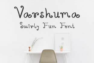 Varshuma: A Playful Script Font for Web Design