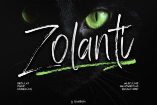 Zolanti Handwritten Font for Editorial Design and Publication Branding